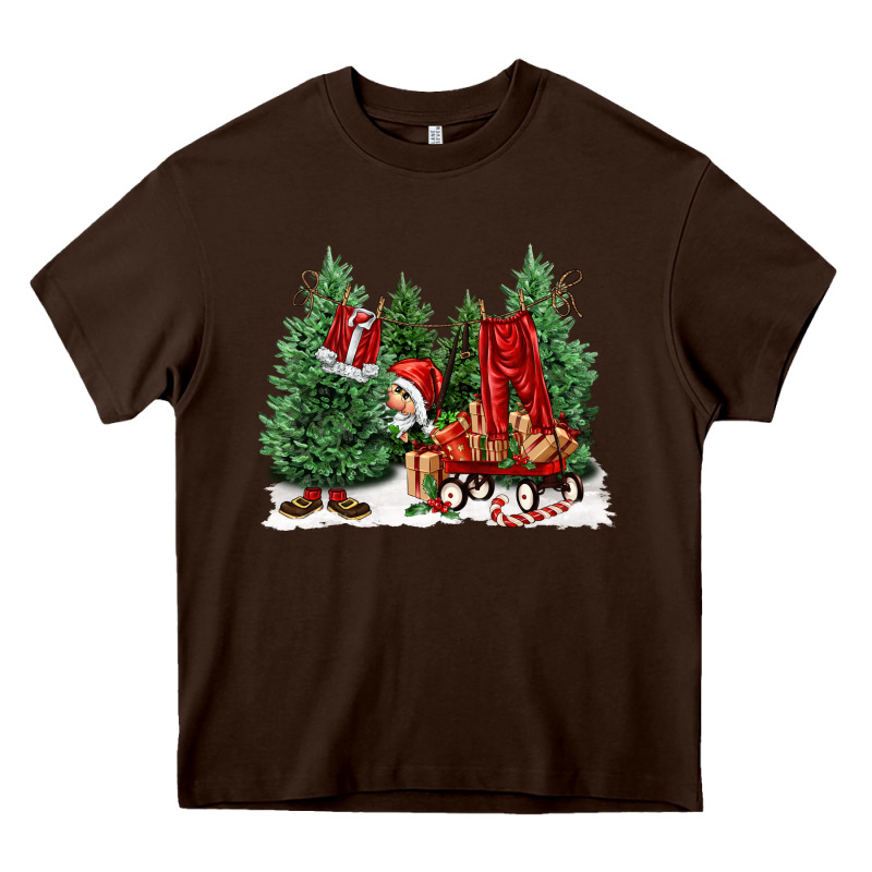 Christmas Santa Heavy Core Tee by FaDigitalArtStudio | Teevron