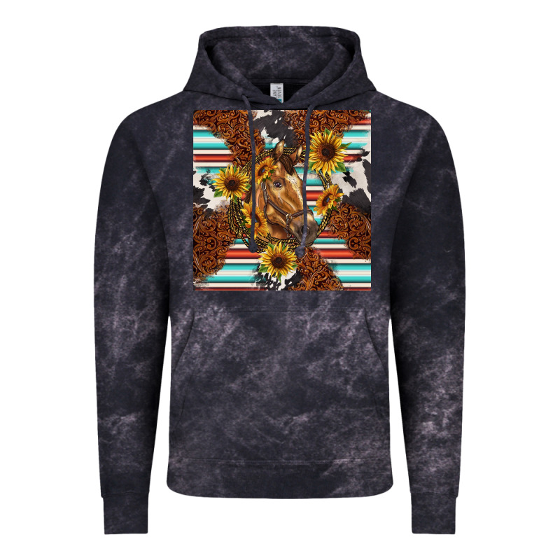 Western Horse Vintage Hoodie by BarkalooDesign | Teevron