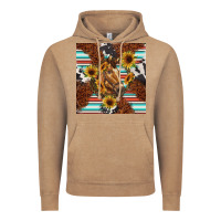 Vintage Coffee western horse Vintage Hoodie - BarkalooDesign