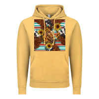 Vintage Mustard western horse Vintage Hoodie - BarkalooDesign
