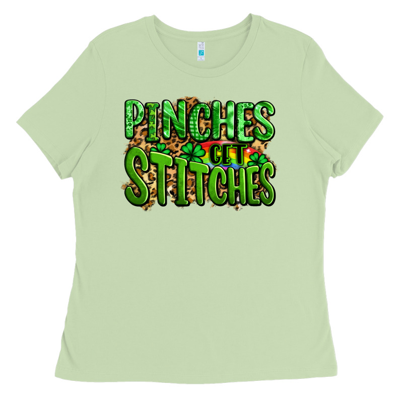 Pinches Get Stitches St Patricks Ladies Tee by LillyAllenDesigns | Teevron