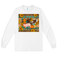 White Fall Coop Animals Long Sleeve Tee - Artiststas