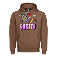 Chestnut kindergarten Zipper Hoodie - RanaPortraitStore