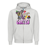 Dove Grey kindergarten Zipper Hoodie - RanaPortraitStore
