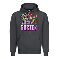 Smoke kindergarten Zipper Hoodie - RanaPortraitStore