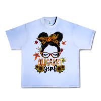 Grape Ice august girl Urban Heavy Tee - SublimationCraftShop