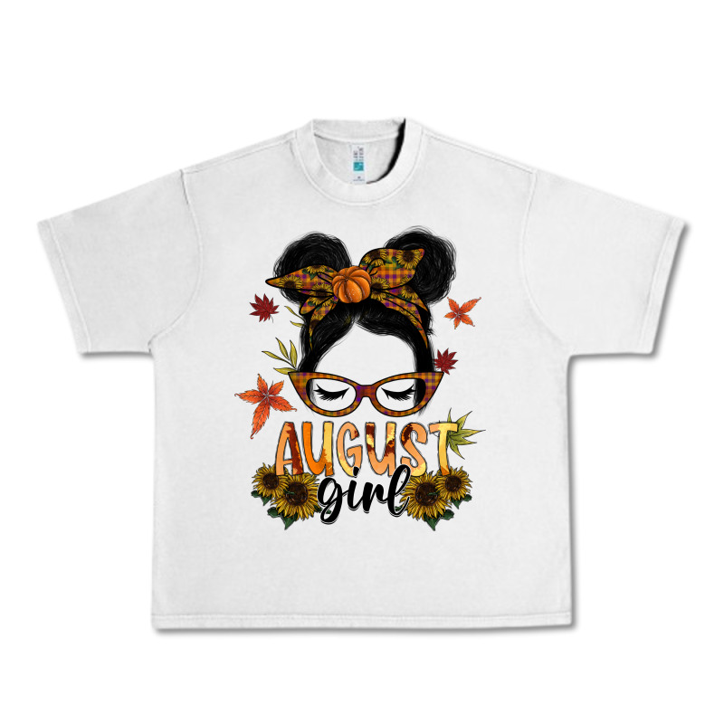 August Girl Urban Heavy Tee by SublimationCraftShop | Teevron