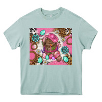 Arona Cowboy Bunny Easter Tumbler Heavy Core Tee - BundleAndBundleShop