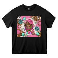 Black Cowboy Bunny Easter Tumbler Heavy Core Tee - BundleAndBundleShop