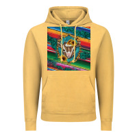 Vintage Mustard western baby goat Vintage Hoodie - BarkalooDesign