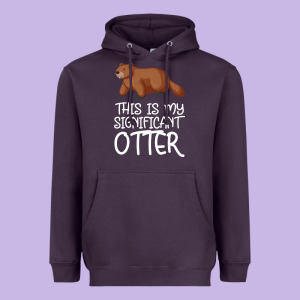 This Is My Significant Otter Heavyweight Hoodie Designed By Bettercallsaul