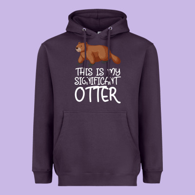This Is My Significant Otter Heavyweight Hoodie Designed By Bettercallsaul