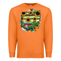 Carrot Ohio Map Sunflower Cactus Serape Premium Sweatshirt - RanaPortraitStore