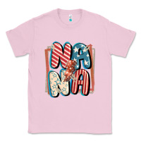 Bubblegum Pink 4th of July nana with lightning bolt Classic Tee - FaDigitalArtStudio