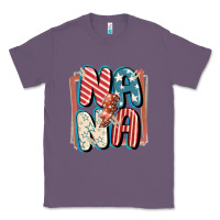 Lavender 4th of July nana with lightning bolt Classic Tee - FaDigitalArtStudio