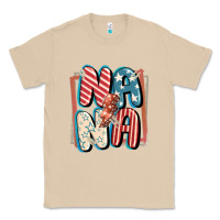 Mushroom 4th of July nana with lightning bolt Classic Tee - FaDigitalArtStudio