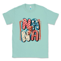 Seafoam 4th of July nana with lightning bolt Classic Tee - FaDigitalArtStudio