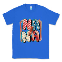 True Royal 4th of July nana with lightning bolt Classic Tee - FaDigitalArtStudio