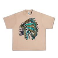 Burro western indian headdress with skull Urban Heavy Tee - RanaPortraitStore