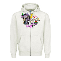 Oatmeal Heather pre k Zipper Hoodie - RanaPortraitStore