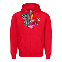 Red pre k Zipper Hoodie - RanaPortraitStore