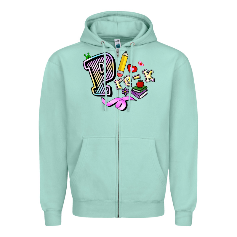 Pre K Zipper Hoodie by RanaPortraitStore | Teevron