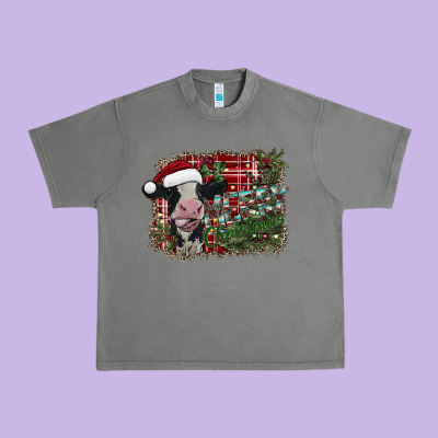 Merry Christmas Urban Heavy Tee Designed By Sublimationcraftshop