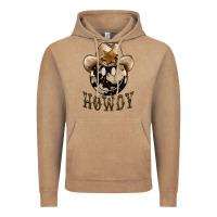 Vintage Coffee howdy smiley face Vintage Hoodie - BarkalooDesign
