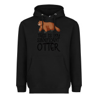 Black this is my significant otter Heavyweight Hoodie - Bettercallsaul