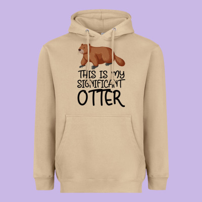 This Is My Significant Otter Heavyweight Hoodie Designed By Bettercallsaul