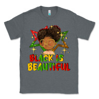 Charcoal Heather black is beautiful Classic Tee - FaDigitalArtStudio