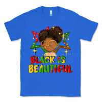 True Royal black is beautiful Classic Tee - FaDigitalArtStudio