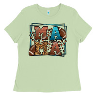 Matcha American Football Mama Mother's Day Ladies Tee - LillyAllenDesigns