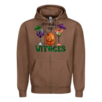 Chestnut drink up withces halloween Zipper Hoodie - RanaPortraitStore