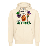 Sandshell drink up withces halloween Zipper Hoodie - RanaPortraitStore