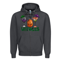 Smoke drink up withces halloween Zipper Hoodie - RanaPortraitStore