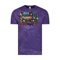 Cloud Purple oh holy night Vintage Tee - CowhideDigitalArt