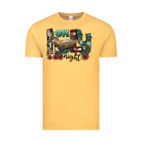 Vintage Mustard oh holy night Vintage Tee - CowhideDigitalArt