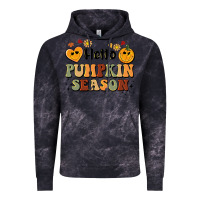 Cloud Black hello pumpkin season Vintage Hoodie - BarkalooDesign