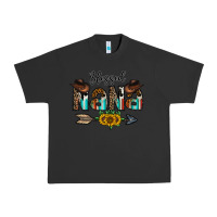 Pigment Black blessed nana Urban Heavy Tee - CowhideDigitalArt