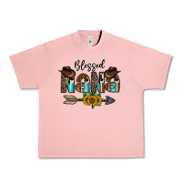 Salmon blessed nana Urban Heavy Tee - CowhideDigitalArt