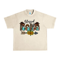 Sandshell blessed nana Urban Heavy Tee - CowhideDigitalArt