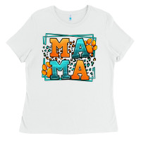 Cat Dog Mama Mother's Day Ladies Tee | Teevron