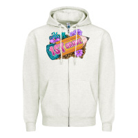 Oatmeal Heather Hello 1st Grade Zipper Hoodie - RanaPortraitStore