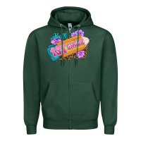 Sports Green Hello 1st Grade Zipper Hoodie - RanaPortraitStore