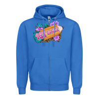 True Royal Hello 1st Grade Zipper Hoodie - RanaPortraitStore