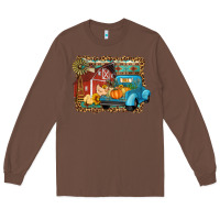 Chestnut Farm Life Fall Barn And Truck Long Sleeve Tee - Artiststas