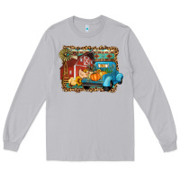Moon Dust Farm Life Fall Barn And Truck Long Sleeve Tee - Artiststas