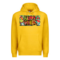 Lemon summer with fruits license plate Premium Hoodie - BarkalooDesign