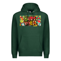 Sports Green summer with fruits license plate Premium Hoodie - BarkalooDesign